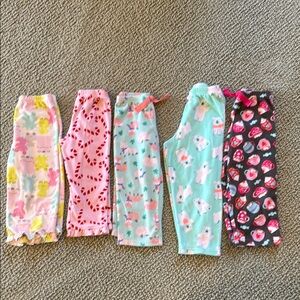 Kids Fleece Pajama Pants Lot | Size 3T